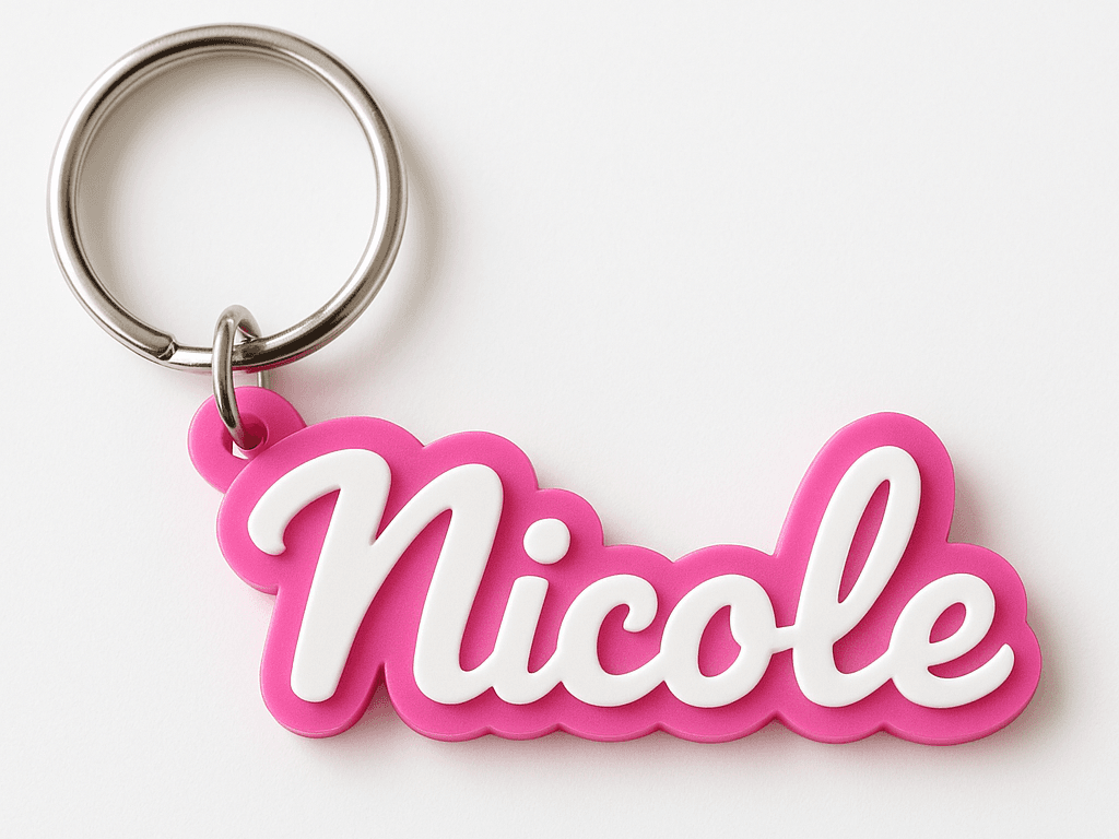 Chaveiro com Nome Personalizado