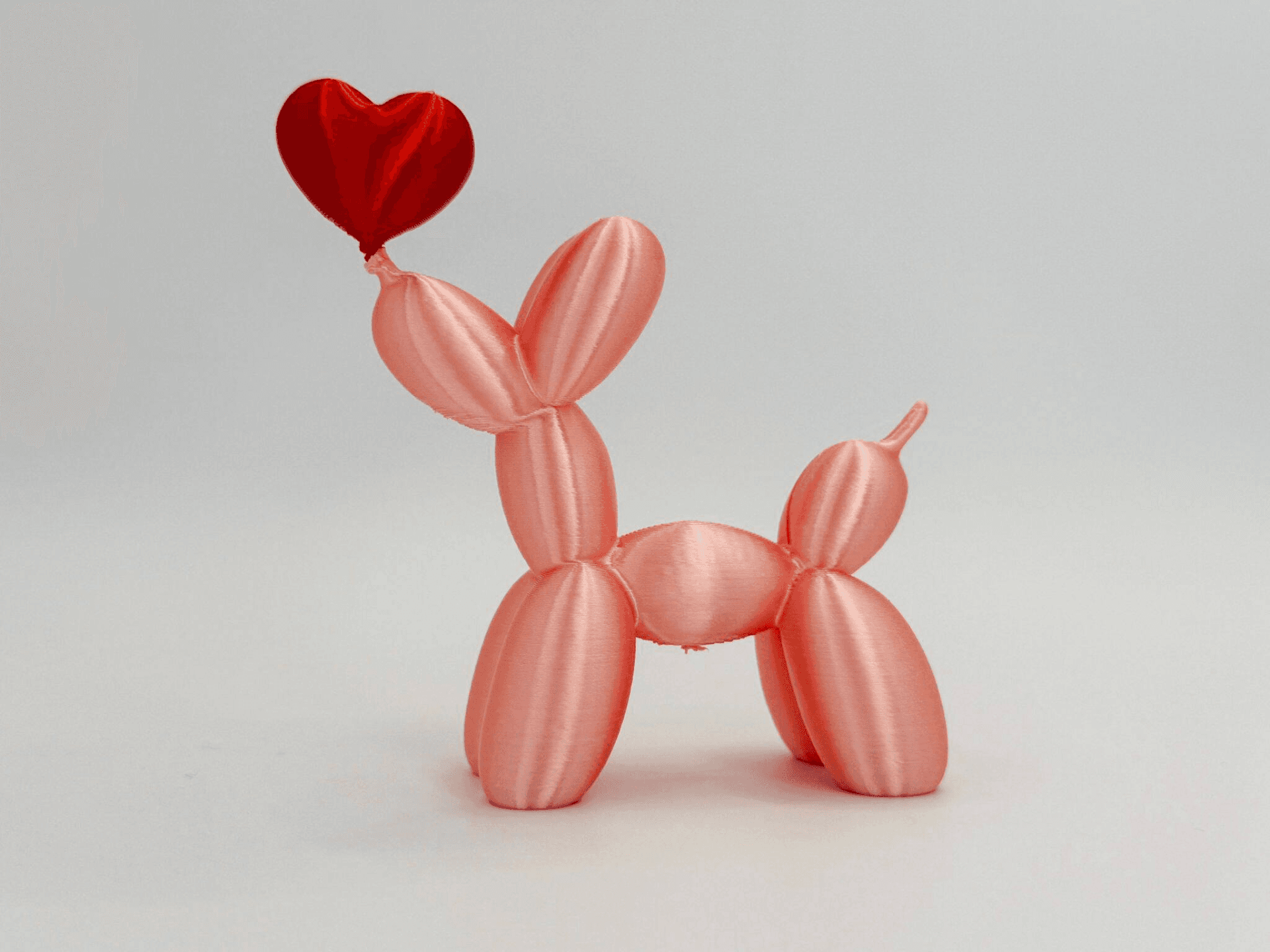 Cachorrinho Balão com Coração