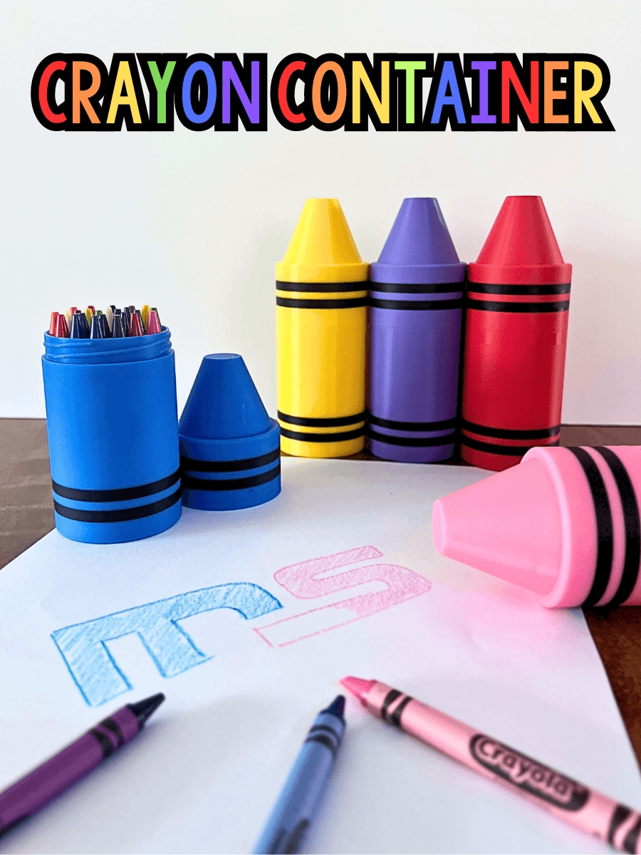 Porta Giz de Cera Personalizado