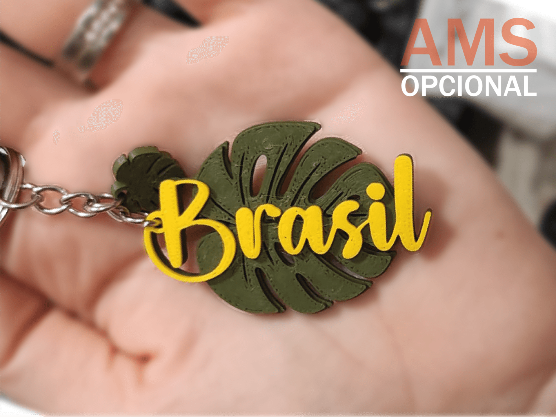Chaveiro Brasil – Personalizável