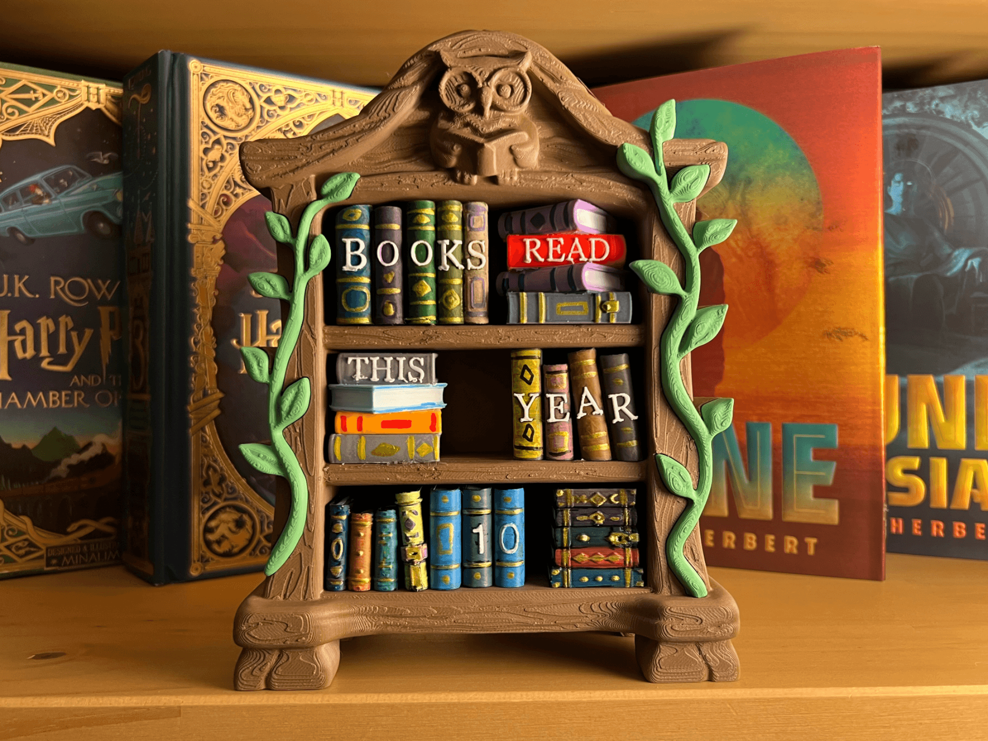 Estante Contador de Leitura com Livrinhos Personalizado